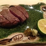 くろぎ - フィレ肉の焼き物