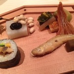 くろぎ - 本日の八寸。。節分仕様です。