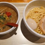 Ramen Ren - 限定　煮干し味噌つけめん