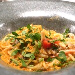 IZA - カラスミのスパゲッティアップ