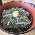 食堂 遊覧亭 - アジ生しらす丼