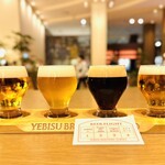 YEBISU BREWERY TOKYO - お試しセット左からYEBISU ♾️/Foggy Ale 2024/YEBISU Black/YEBISU