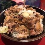 Iekei Ramen Inabaya - チャーシューまぶし丼（220円）