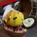 Fleur Crepes - パンプキンアイスクレープ