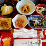 渋川問屋 - 会津若松の郷土料理御膳(2300円)