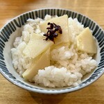 麺 㐂色 - 竹の子飯(限定めし)