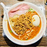 Ramen Koike - このビジュアルは担々麺ですが台湾ラーメンです