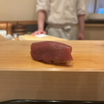 Sushi Nisshin Geppo - 鮪の赤身漬け
