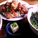 一刻屋 - からあげ定食：860円