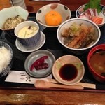 一結 - 本日の日替わり
さごしの唐揚げランチ
さごしうま！