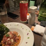 渋谷の日本酒ダイニング sakeba - ベビースターと海のスターの出会い方