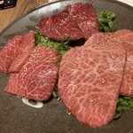 焼肉いのうえ 立川店 - ロース盛り合わせ