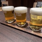 Beer Bar The Sapporo Stars - 飲み比べは、自分で好きなのをセレクト！
