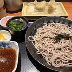 Agetatetempuranakamura - 天ぷらとざる蕎麦セット ¥1280