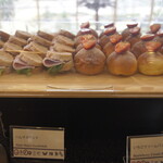 カフェ トスティーナ - ハムマヨサンド、いちごクリームパン