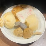 おかめ - おでん盛り合わせ