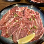 炭火焼肉 たけのうち - ツラミ塩焼き