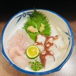 おかめ - タコぶつ＆鯛の造り