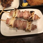 九州料理 マルキュウ - ねきま、ネギまで塩味がしっかりしてます