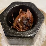 旅館 すぎもと - ホタルイカ＆ふき味噌