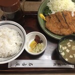 Sobadokoro Nagoya - カツライス。