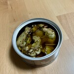 Chokubaijo Tsuda Usuisan - 牡蠣のアヒージョ(缶詰) ¥750