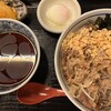 肉盛り蕎麦