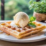 《Cafe Time限定》ホットワッフル