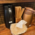 奈つやの中華そば - 卓上