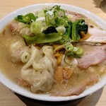 桜上水 船越 - チャーシューワンタンメン(塩) 1,500円