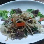 味の蔵どんつく - 砂肝炒め