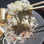Soba Yasutake - あげ焼きおろし蕎麦