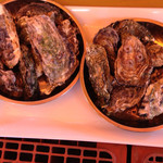 網元 エミフルMASAKI店 - 御荘牡蠣と広島牡蠣