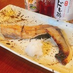 kitchenラビット - ホッケ焼きと桜ブリ西京焼き