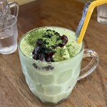 バナナカフェ - 抹茶のばななジュース
