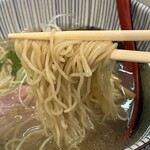 中華そば たがや - 細麺、食感がとても良い