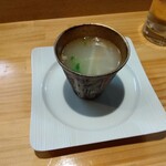 Iru pino pikkoro - 地鶏のスープ、コクもあるがクドくなくあっさり