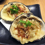 天ぷら処 こさか - ホッキ貝の天ぷら（これで１人前です）（２０１４年２月）