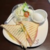 ビリオン珈琲 - メルトチーズサンド