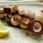 築地寿司清 - タコ吸盤！