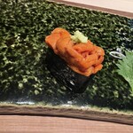 日本料理 箱根 華暦 - 根室の雲丹