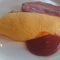 メインダイニングルーム 三笠 - チーズオムレツ