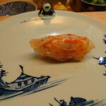 浪速 鮨波留加 - 車エビ