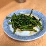 立呑処 新多聞酒蔵 - 空心菜炒め