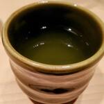 鮨 おにかい×2 - あがり。上がり。美味かったなぁ…と余韻に浸るひととき。(*´ω`*)