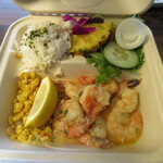 Blue Water Shrimp & Seafood - ガーリックシュリンププレート（８P）