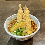 茅場町 長寿庵 - 天ぷらそば(2月)
