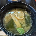 天ぷ羅 重天 - 味噌汁