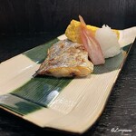 Ajinomise Iwashi - 太刀魚塩焼と厚焼玉子