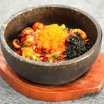 Tobikko Chukumi Stone Grilled Bibimbap